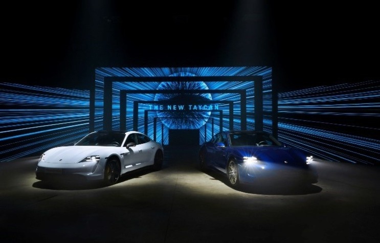Porsche ra mat xe thuan dien Taycan tai Viet Nam hinh anh