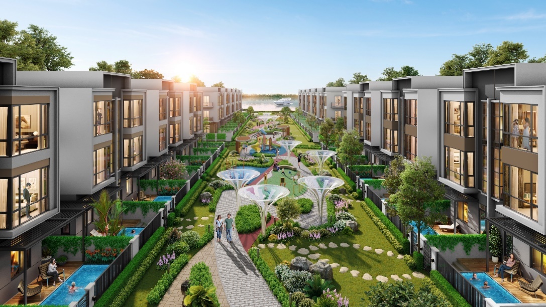 Khong gian song nhu nghi duong tai Aqua City hinh anh