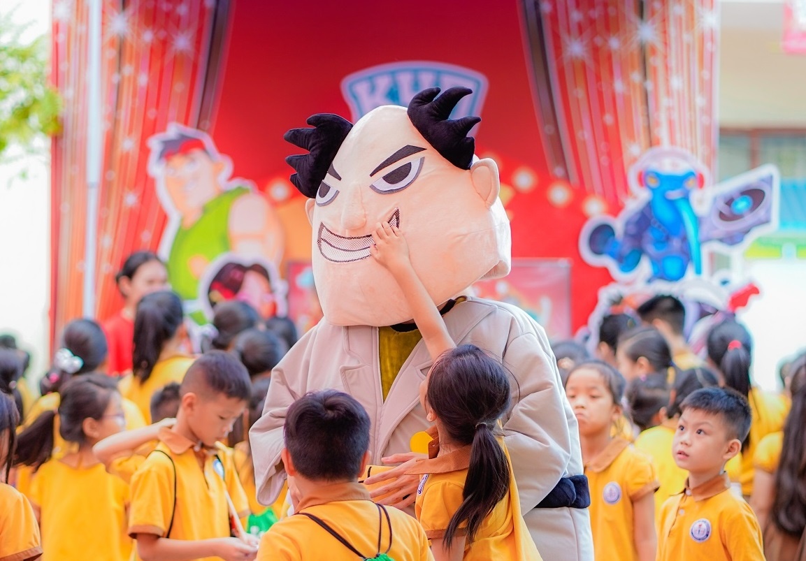 Thieu nhi Yen Bai hao huc cho don Kun Dance Festival hinh anh