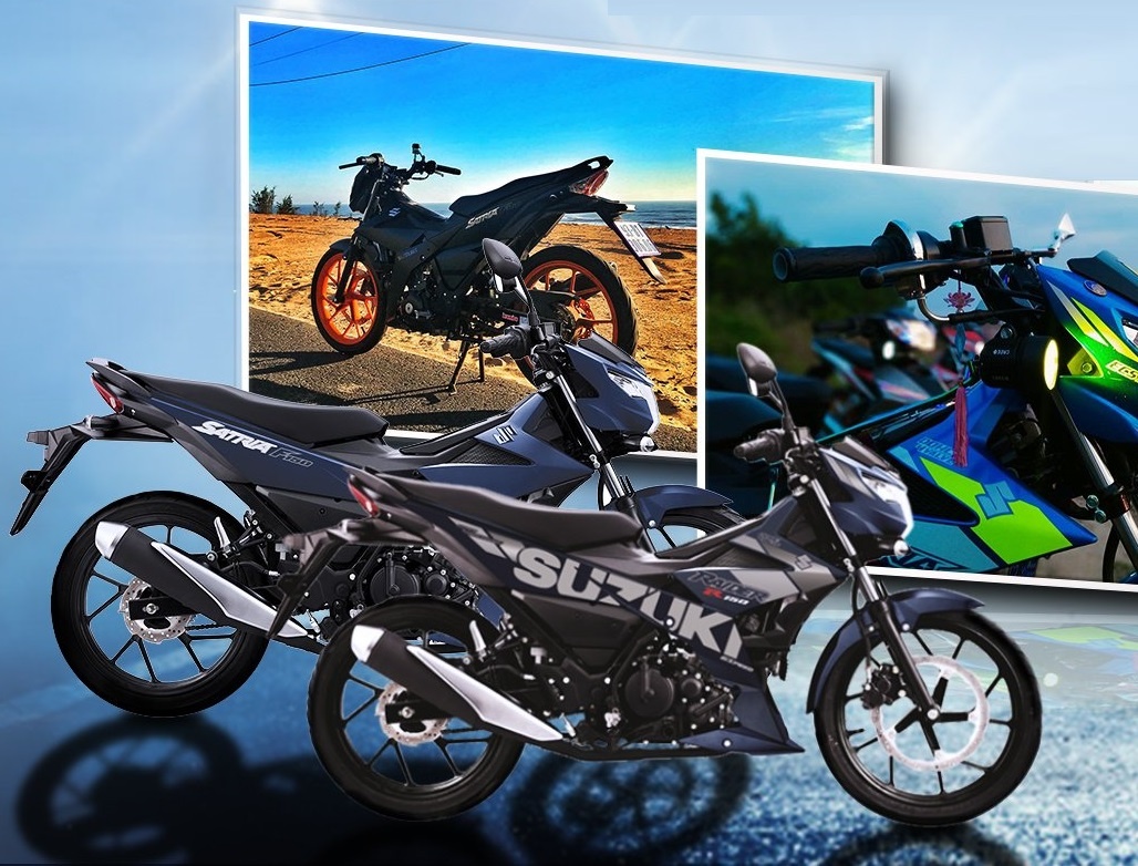 'Thoa dam me, bung ca tinh' voi cuoc thi anh cung xe Raider, Satria hinh anh