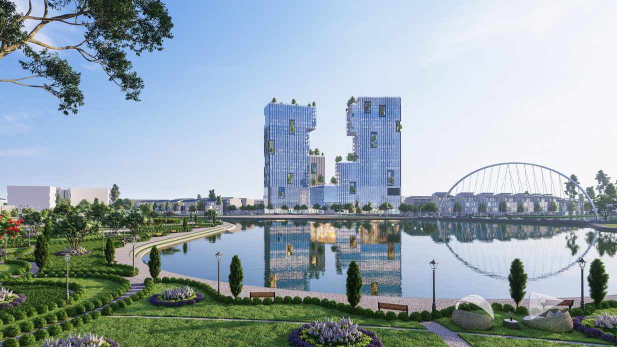 Ecopark Hai Duong trien khai toa thap doi cao 30 tang hinh anh