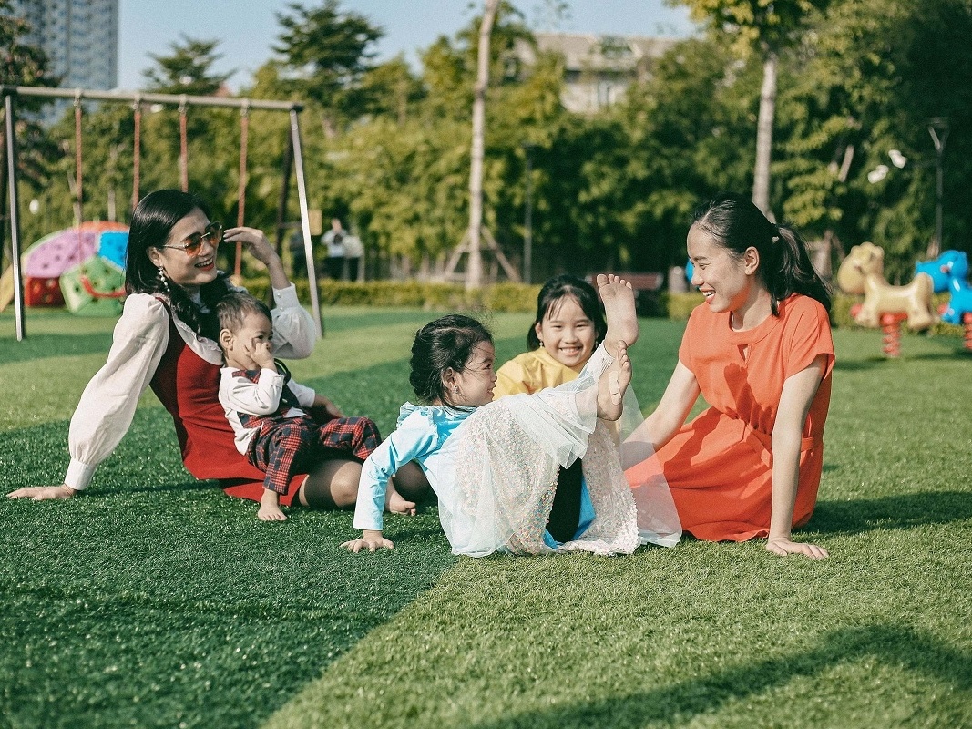 Chat vat tim khong gian song xanh giua long thanh pho hinh anh