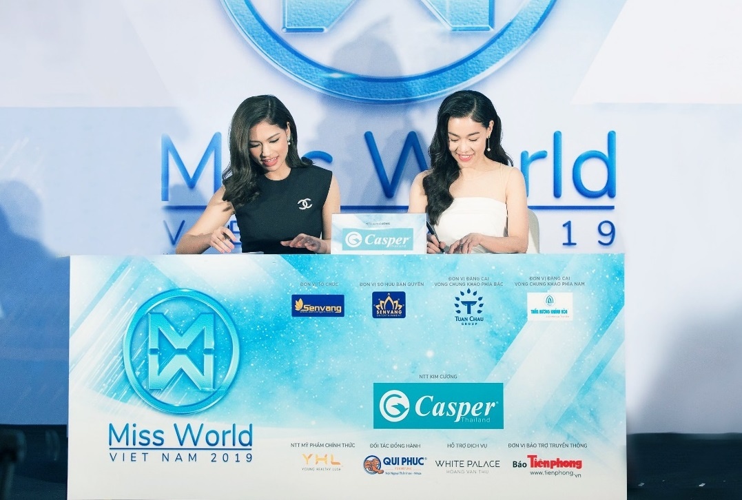 Casper tiep tuc dong hanh cung Miss World Vietnam hinh anh