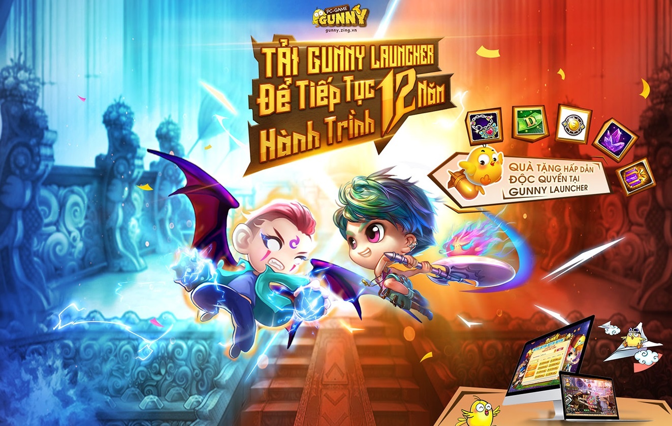 Gunny Launcher viet tiep huyen thoai dong game ban sung toa do tai VN hinh anh