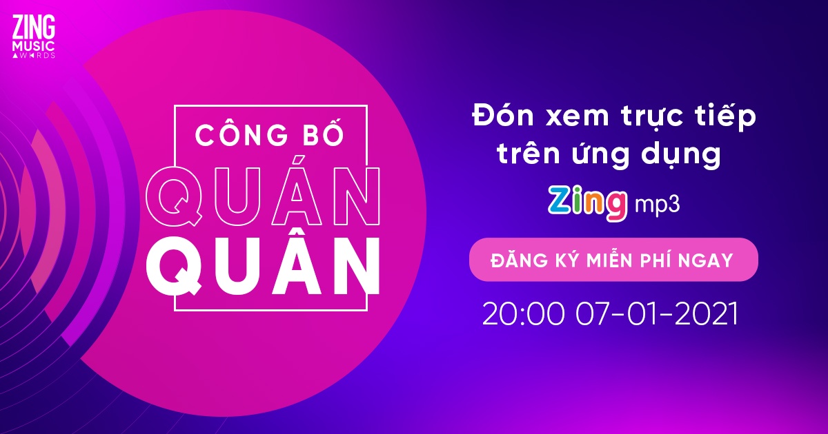 Zing Music Awards 2020 anh 1