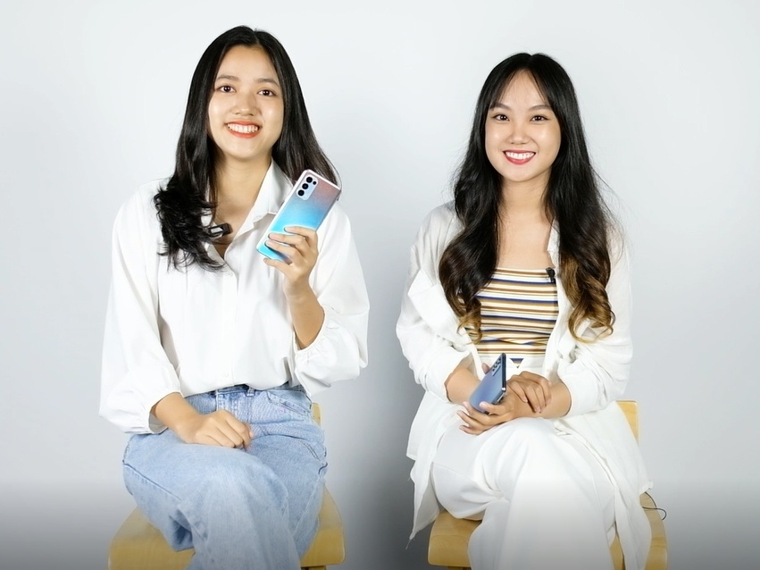 Oppo Reno5 tich hop sac nhanh 50 W, nhieu tinh nang video moi hinh anh