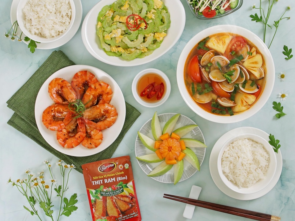 Nau com nha the nao de vua de vua ngon? hinh anh