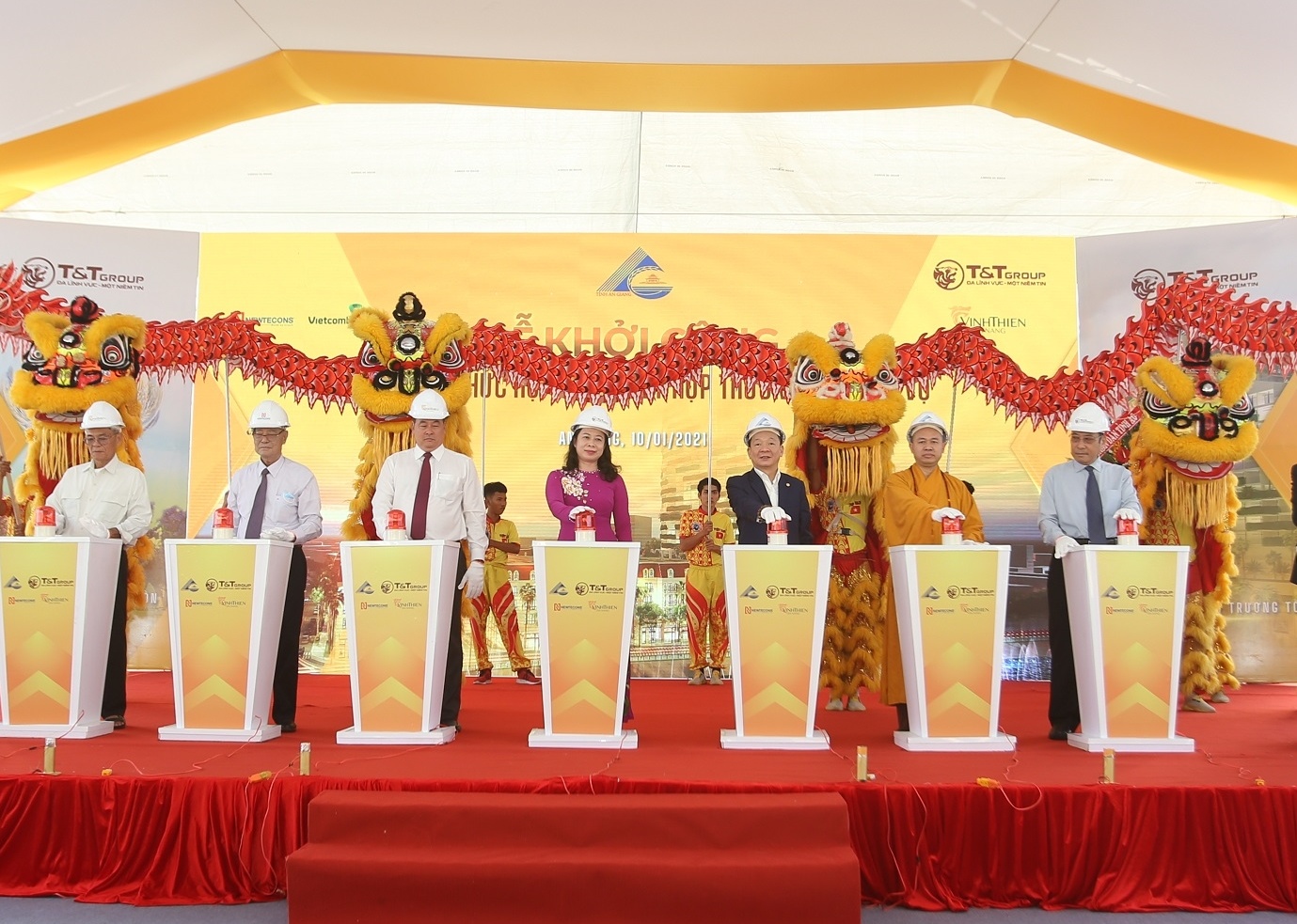 T&T Group khoi cong du an phuc hop tai trung tam TP Long Xuyen hinh anh