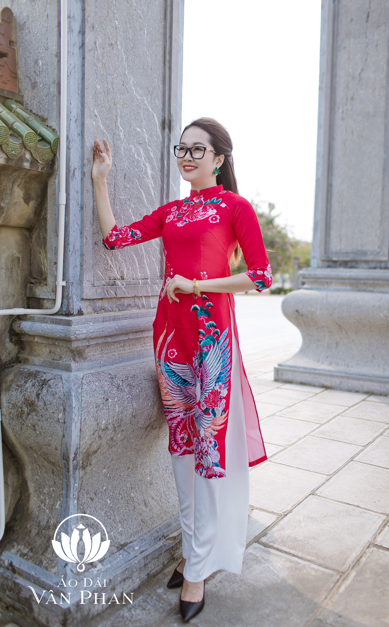 Áo dài diện Tết ảnh 3 Ao dai dien Tet anh 3