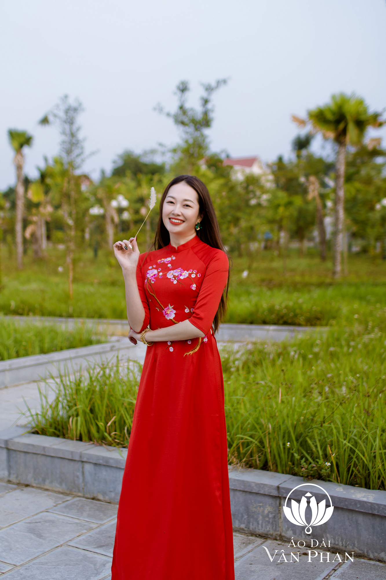 Áo dài diện Tết ảnh 4 Ao dai dien Tet anh 4