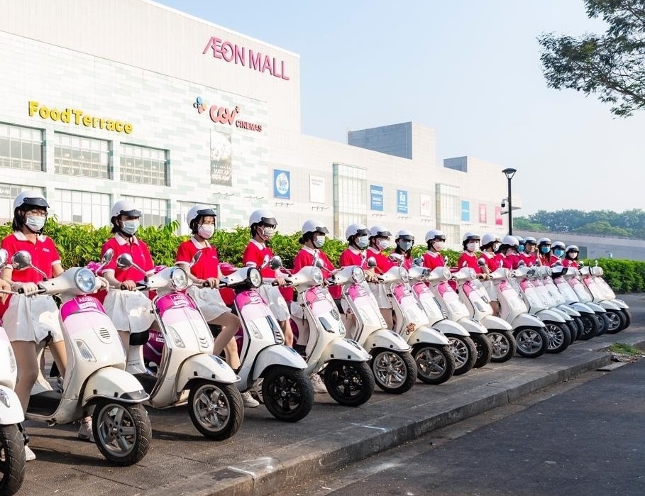 AEON to chuc roadshow tang qua Tet cho 500 khach hang hinh anh