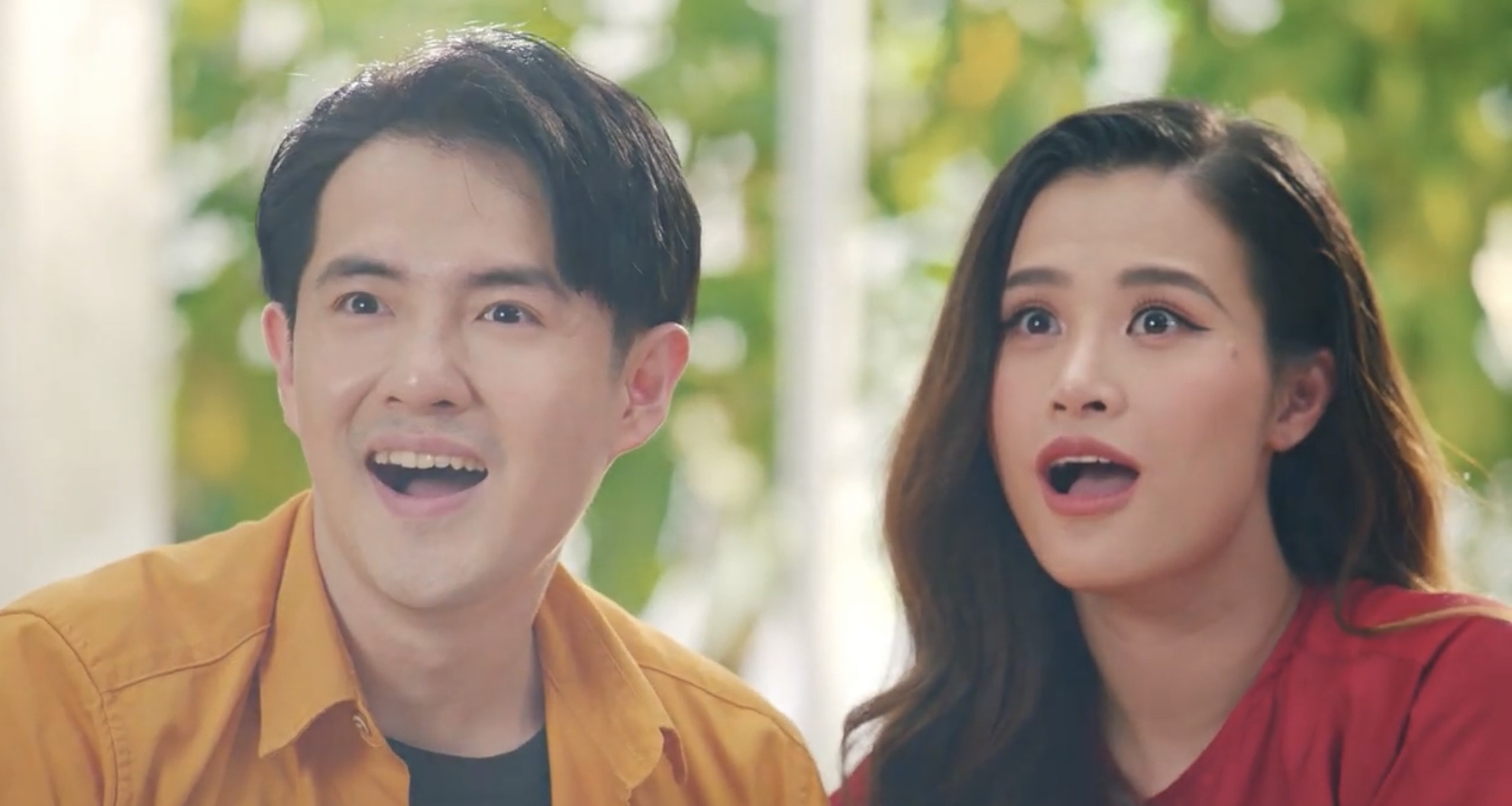 Dong Nhi - Ong Cao Thang khoe tai rap trong MV Tet hinh anh