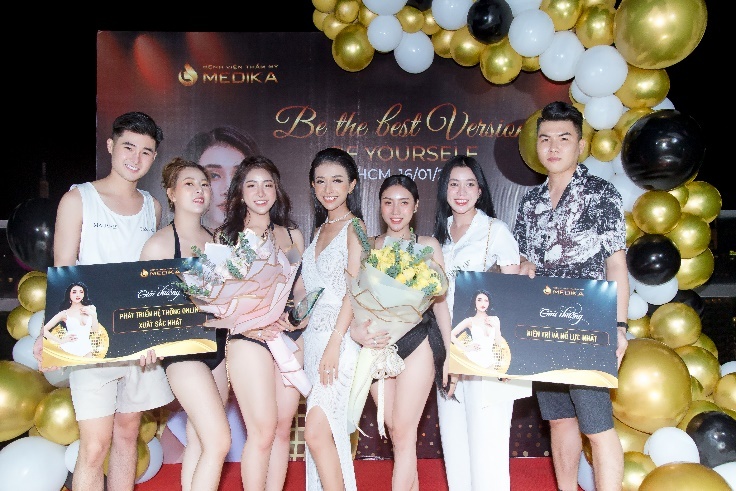 Benh vien tham my Medika to chuc tiec tri an doi tac hinh anh