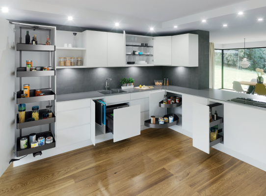 Toi uu khong gian bep voi noi that tu Duc hinh anh