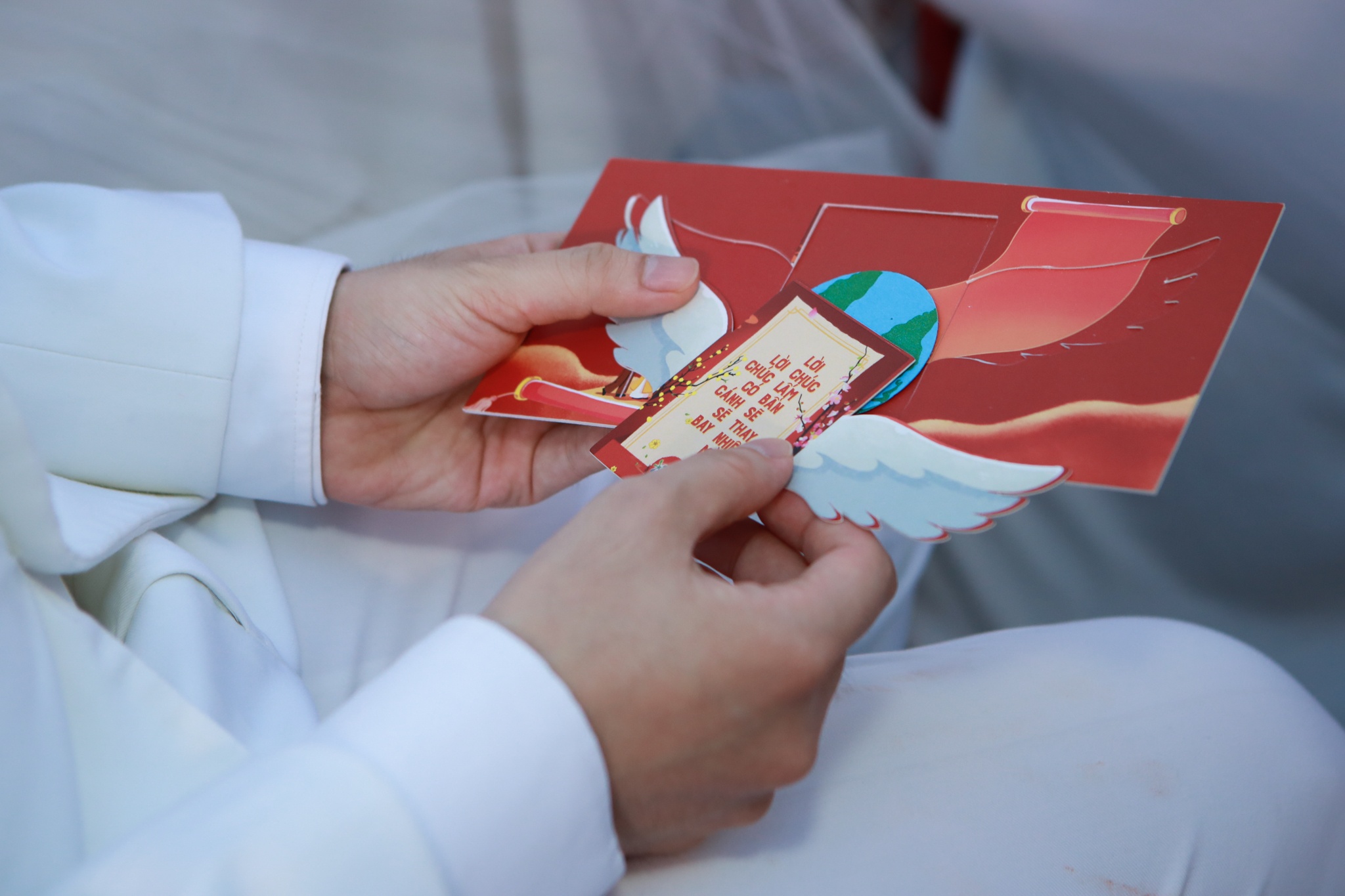 Gioi tre ru nhau 'cat canh loi chuc’ cho Tet Tan Suu hinh anh