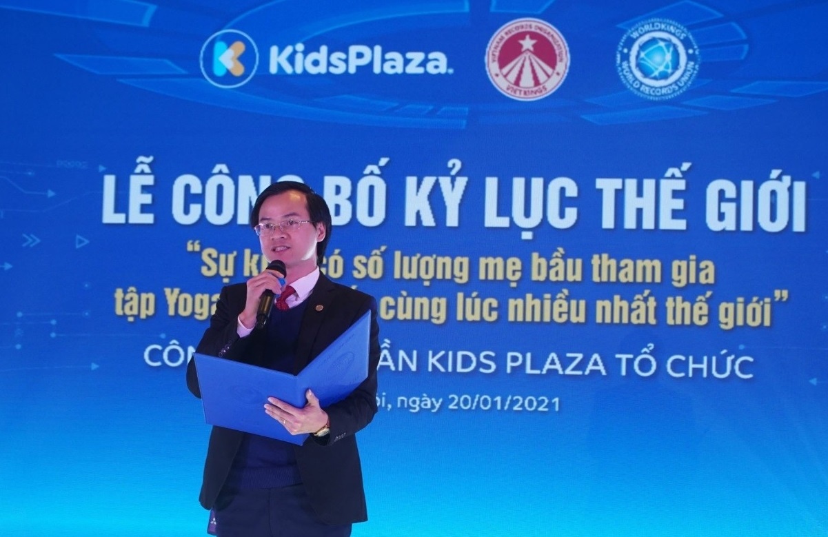 Su kien cua KidsPlaza xac lap ky luc the gioi WorldKings hinh anh