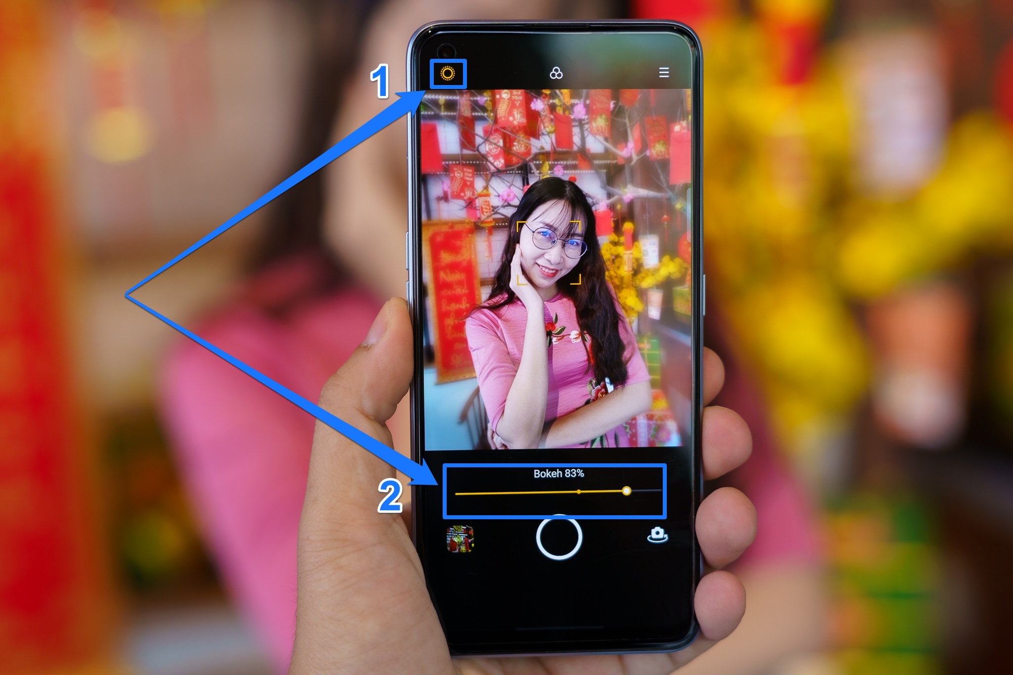 Bi quyet chup anh Tet dep voi Realme 7 va Realme 7 Pro hinh anh