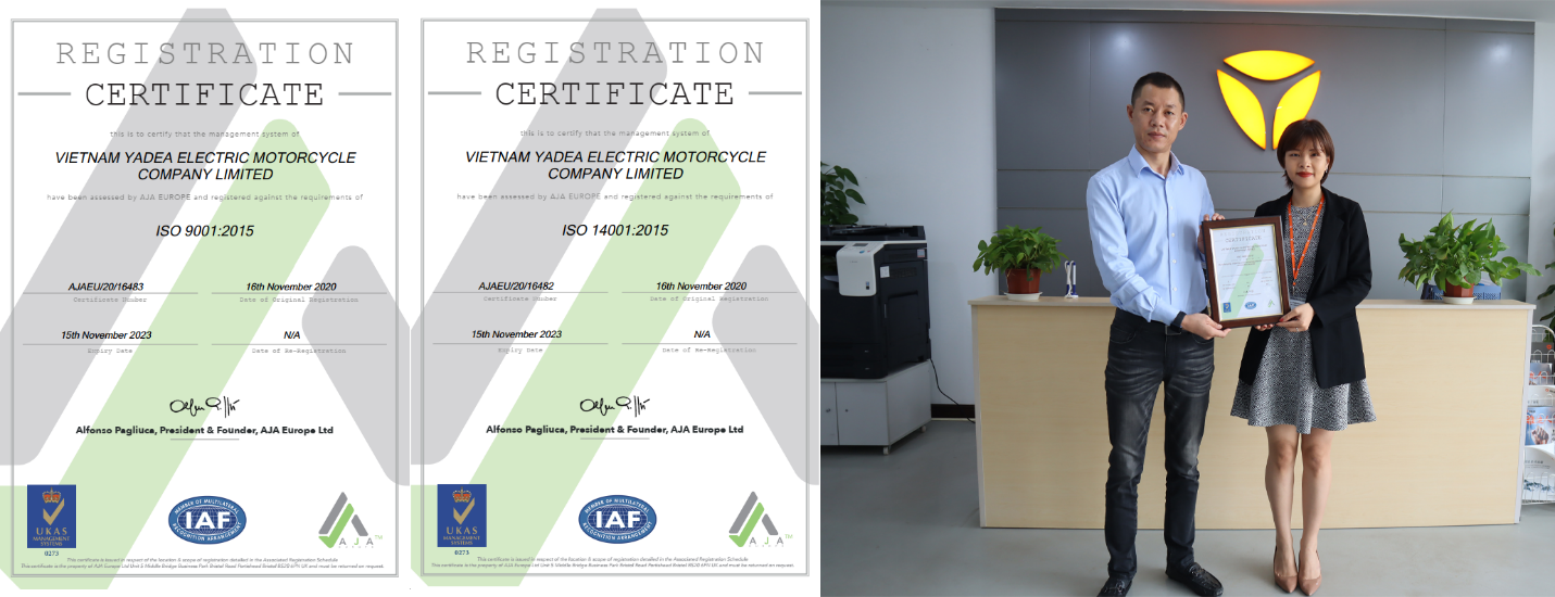 Chung nhan AJA anh 2