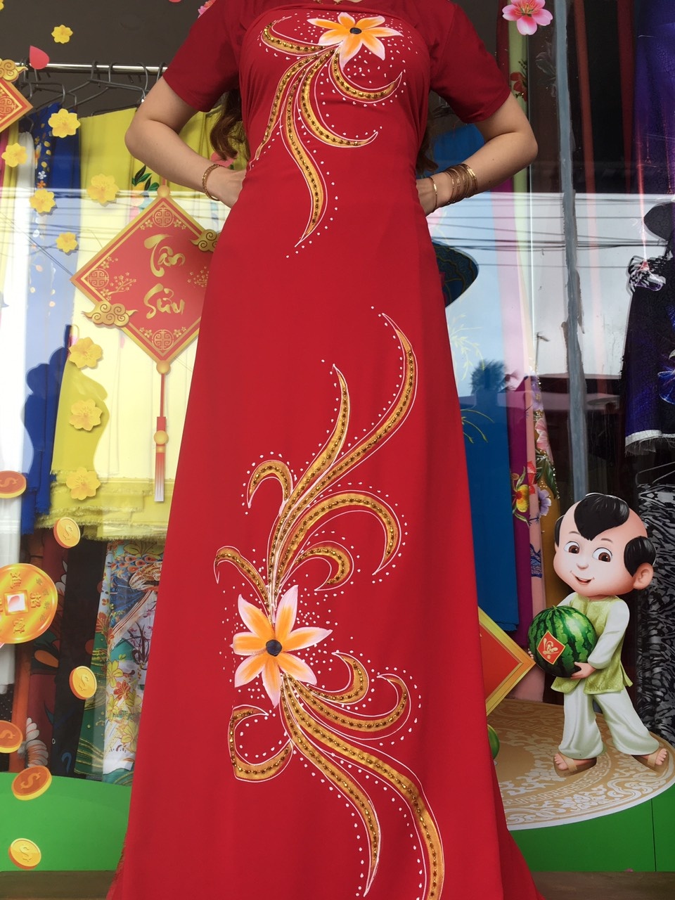 Áo dài ảnh 7 Ao dai anh 7