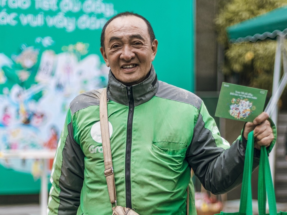 'Tinh cam tu Grab khien toi thay Tet am hon' hinh anh
