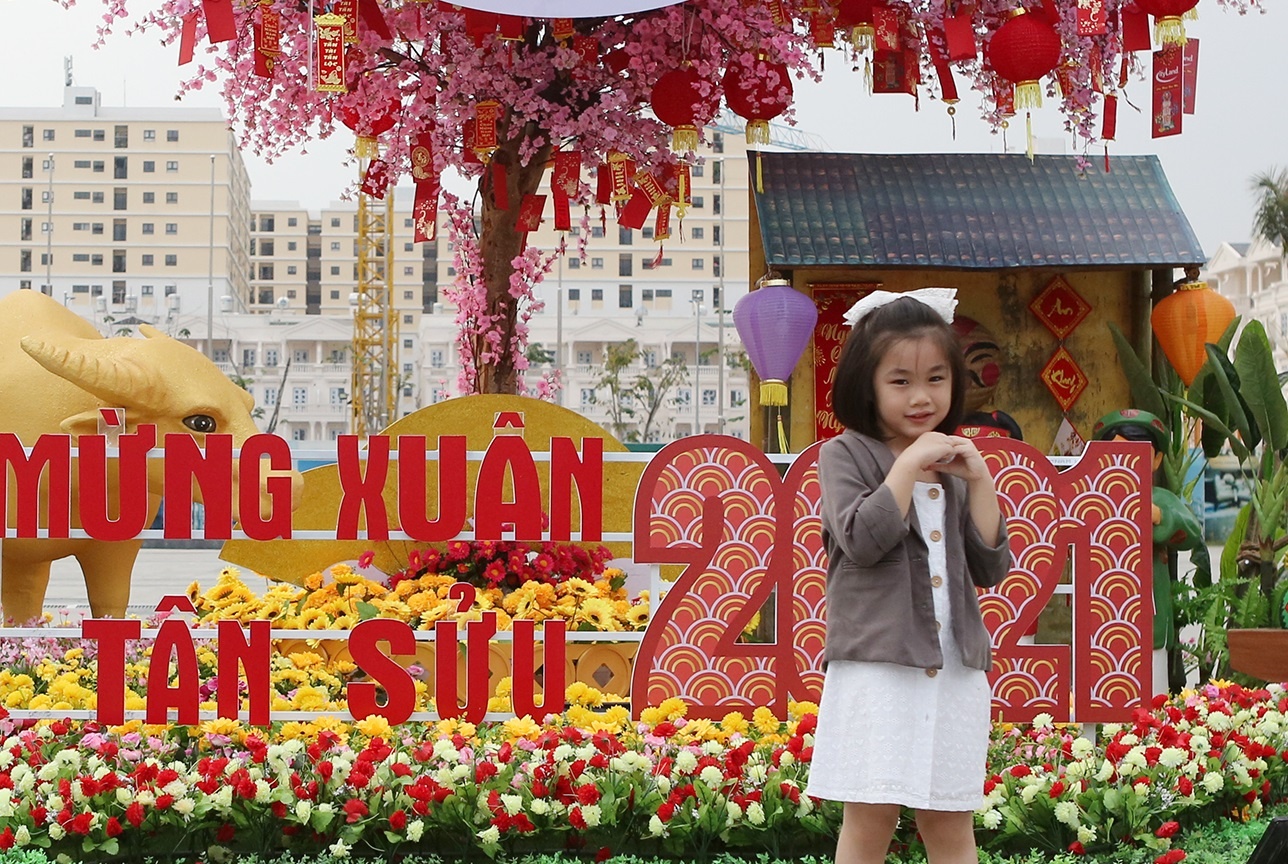 Diem check-in 'Vuon xuan thinh vuong' cho nguoi dan TP.HCM hinh anh