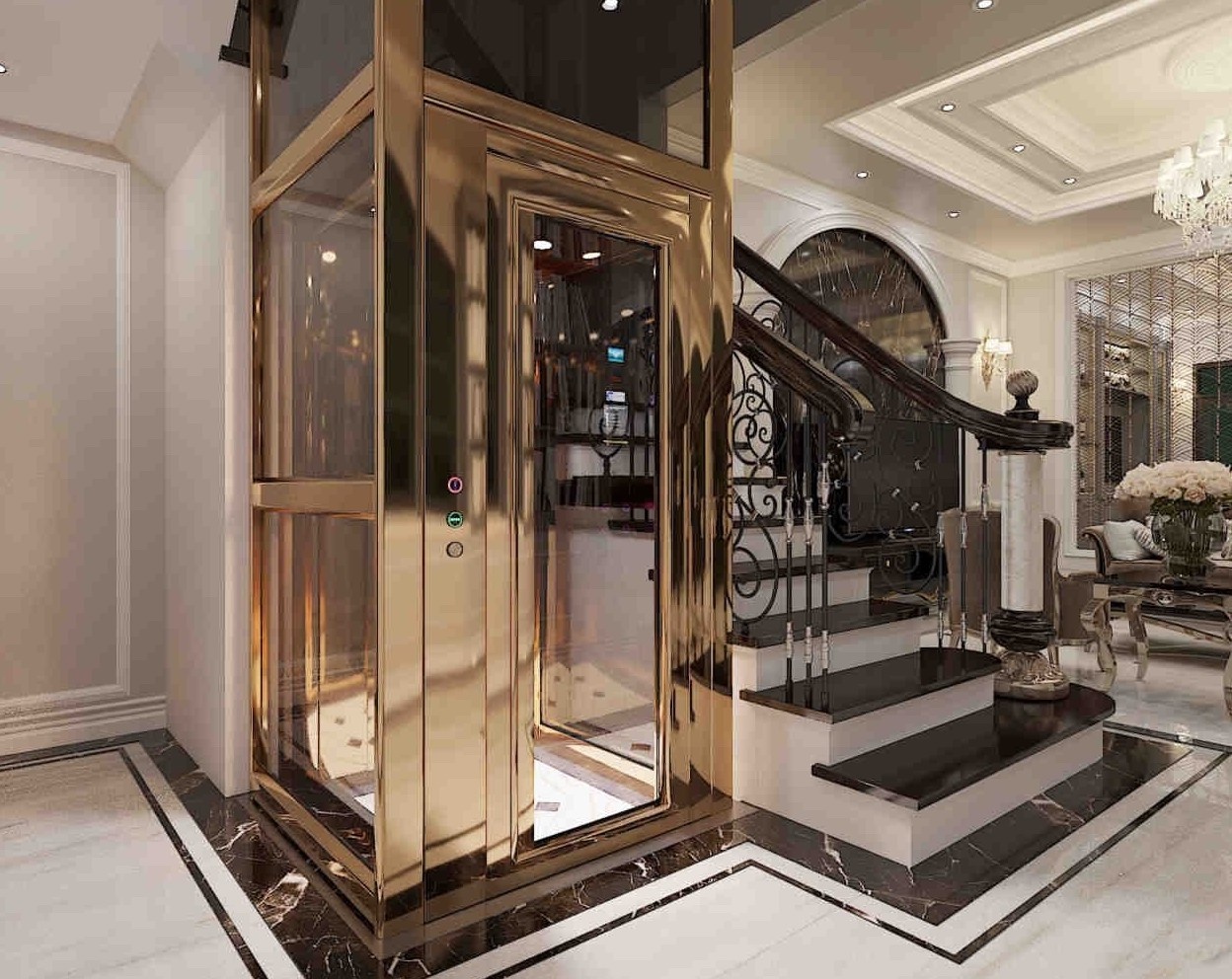 Nhung luu y khi chon thang may gia dinh hinh anh