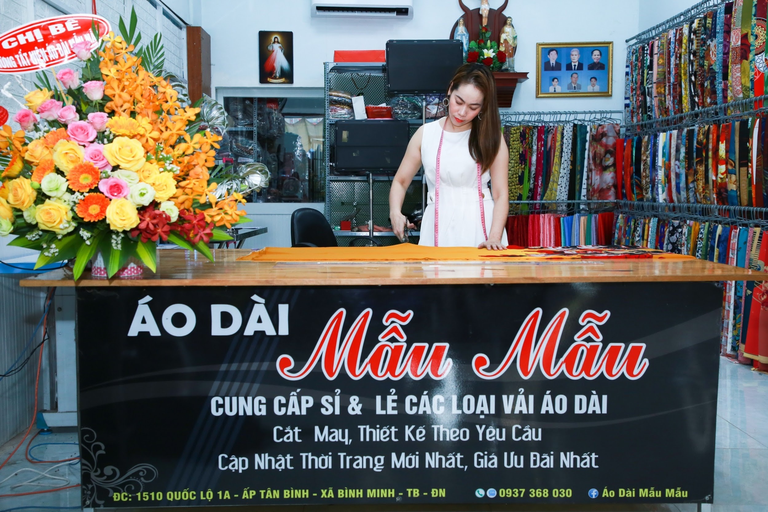Ao dai Mau Mau anh 4