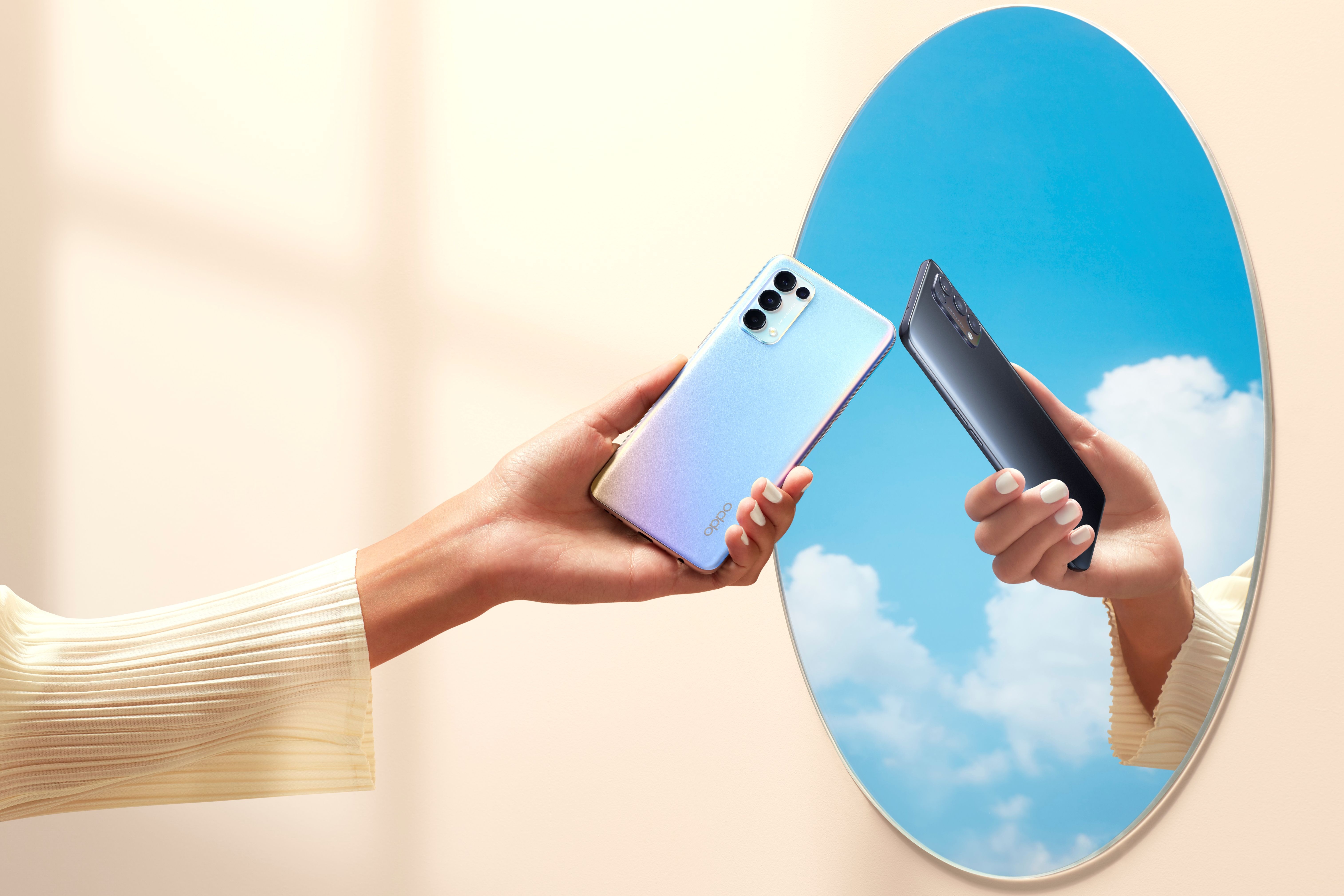 'Toc do 5G tren Oppo Reno5 nhanh khong thua smartphone cao cap' hinh anh