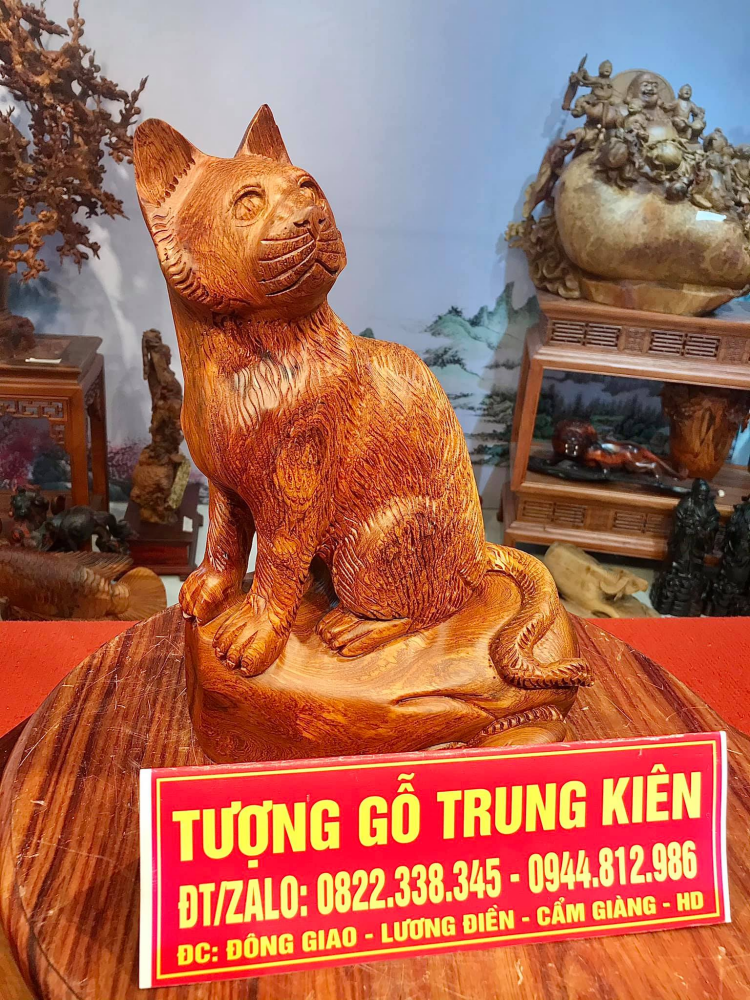 Tượng gỗ Trung Kiên ảnh 1 Tuong go Trung Kien anh 1
