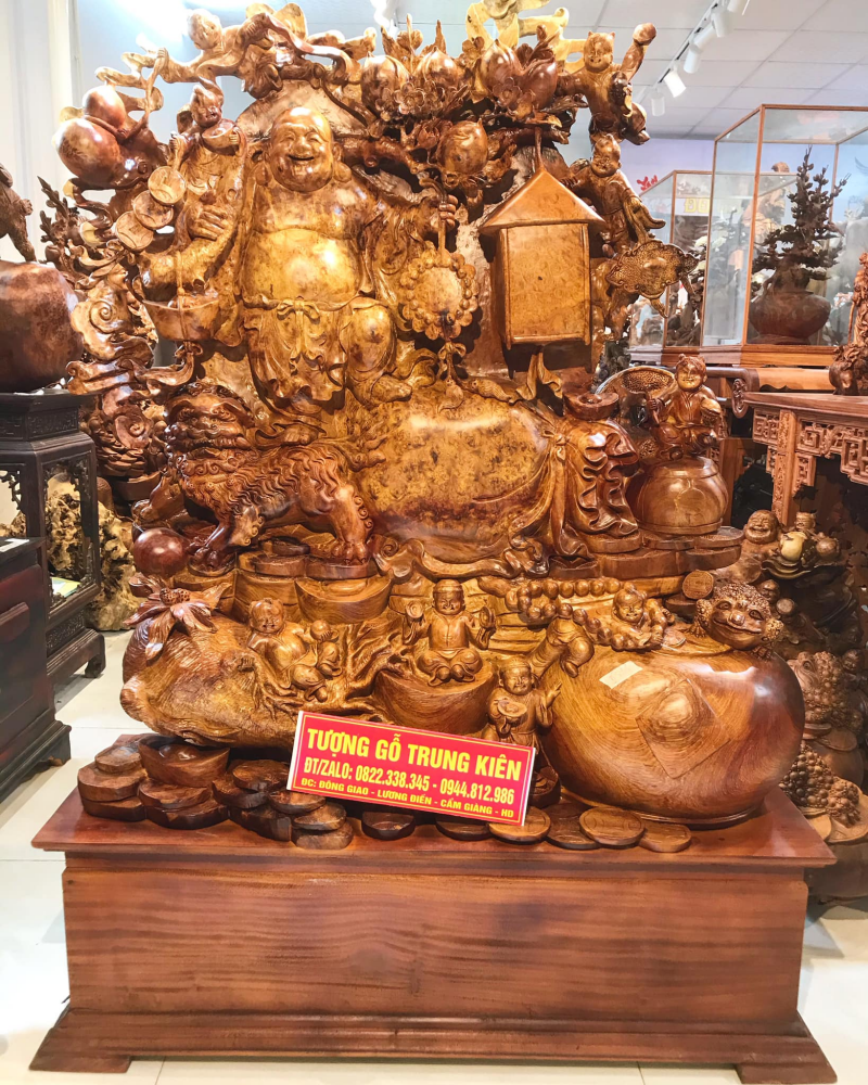 Tượng gỗ Trung Kiên ảnh 4 Tuong go Trung Kien anh 4