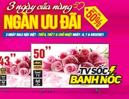 Goi y san pham dien may, cong nghe lam qua 8/3 hinh anh