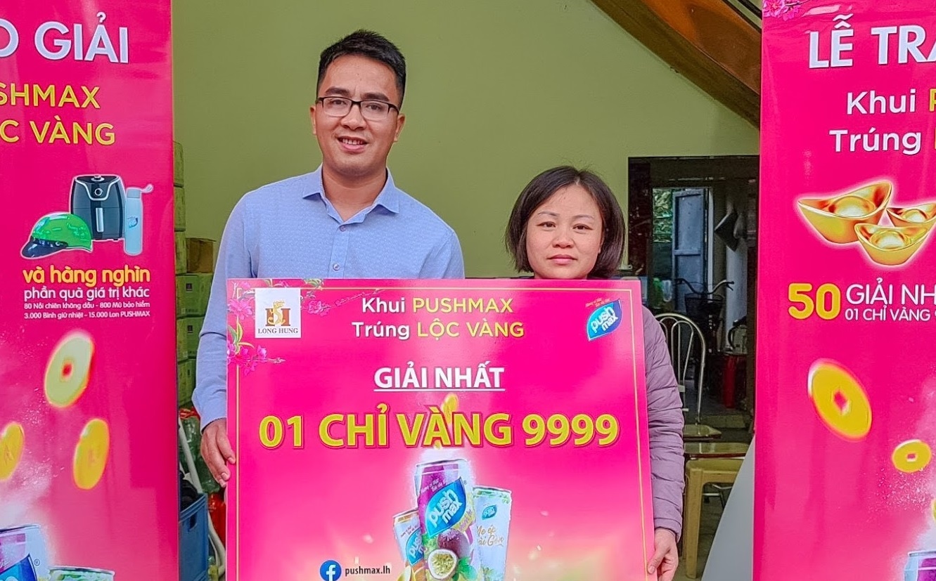 Pushmax trao 50 chi vang den khach hang may man hinh anh