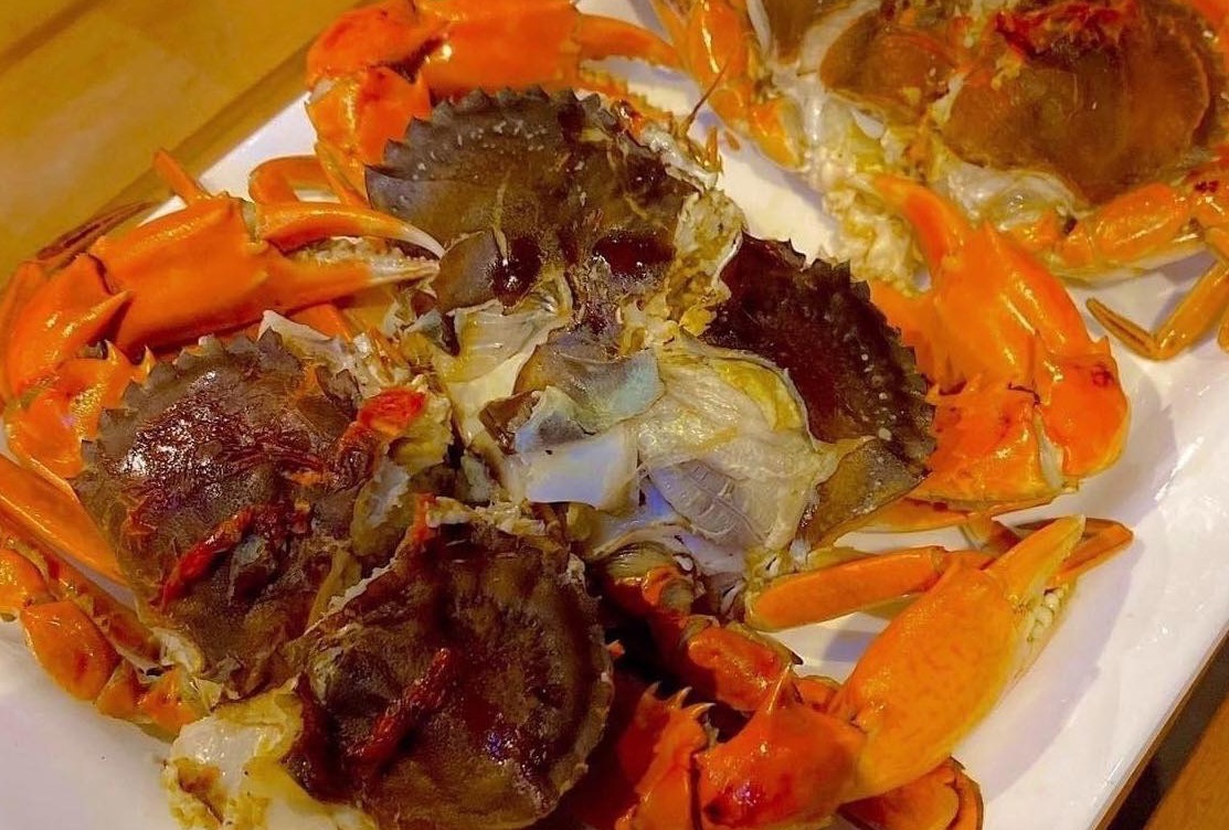 Cua sot mam tom va loat mon ngon tai Cua Com Garden hinh anh