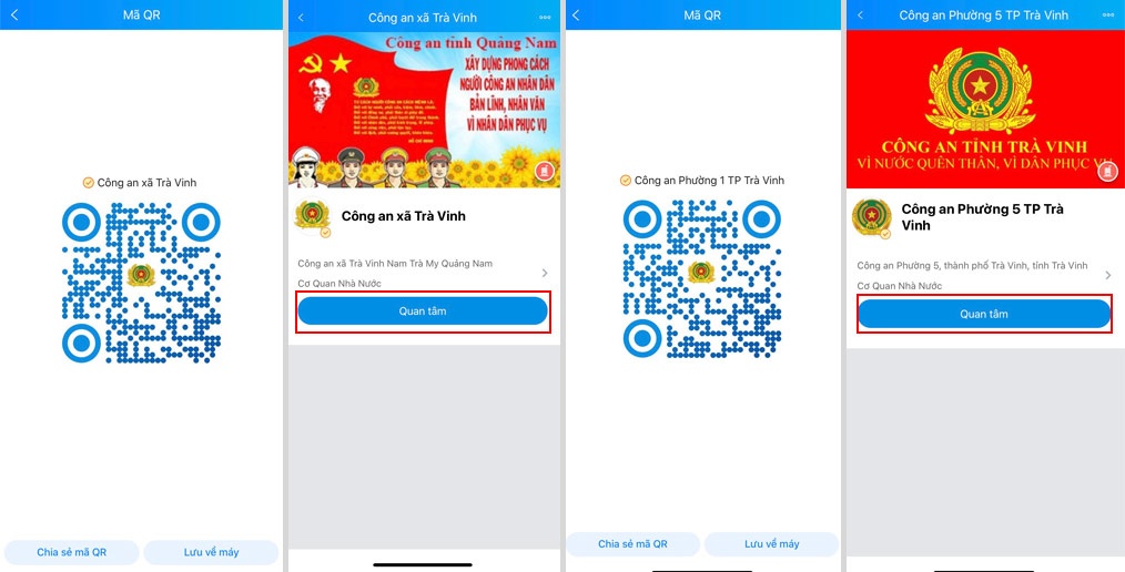 Zalo,  cong an tinh Tra Vinh anh 1