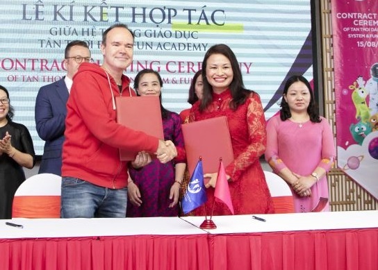 He thong giao duc Tan Thoi Dai to chuc hoi thao giao duc Phan Lan hinh anh