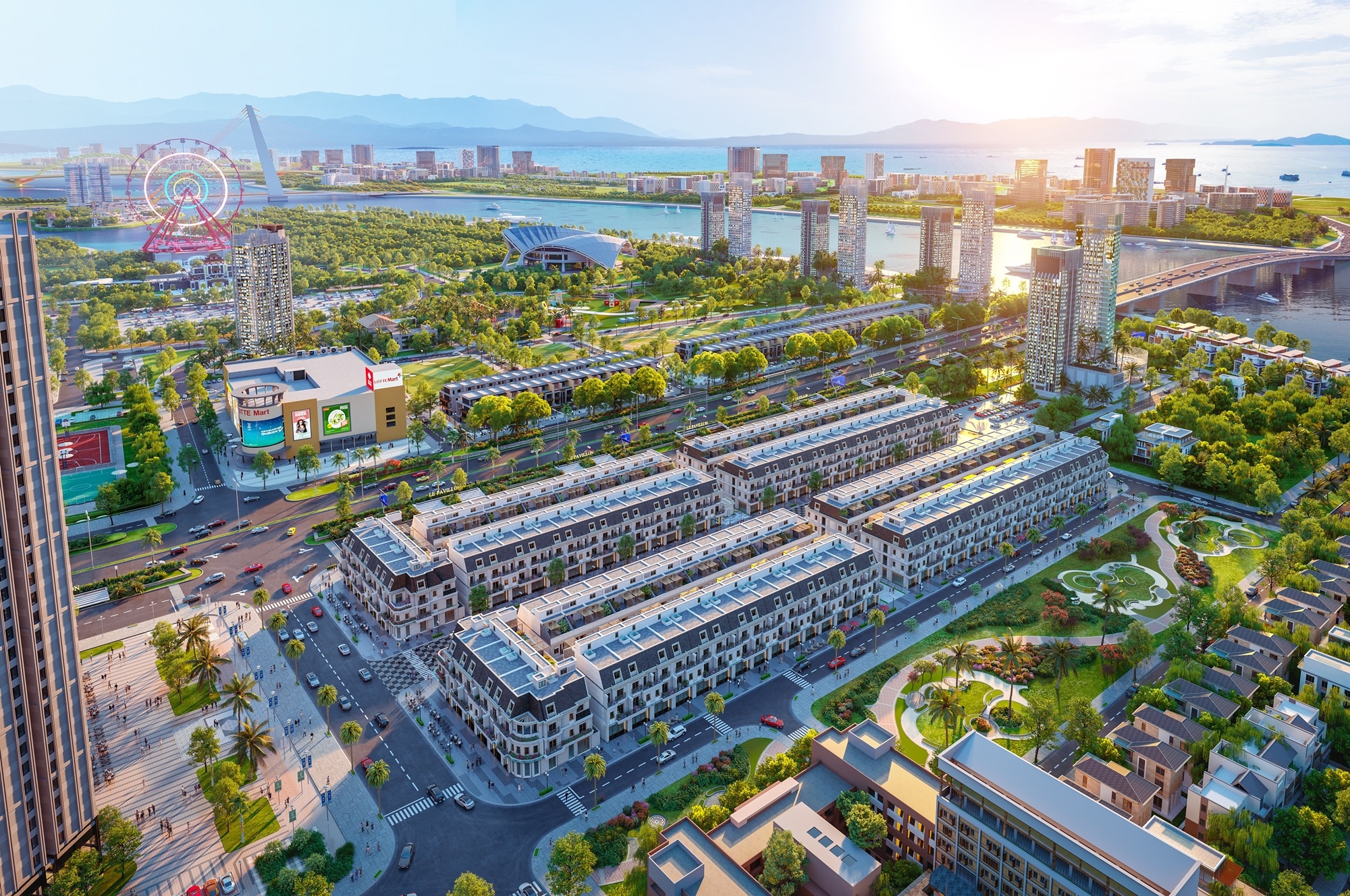 Dat Xanh Mien Trung xay dung shophouse tai trung tam TP Da Nang hinh anh