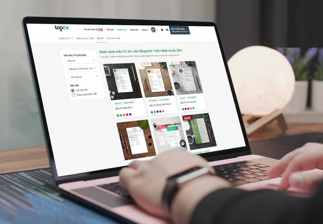 3 uu diem khi tao CV tren TopCV hinh anh