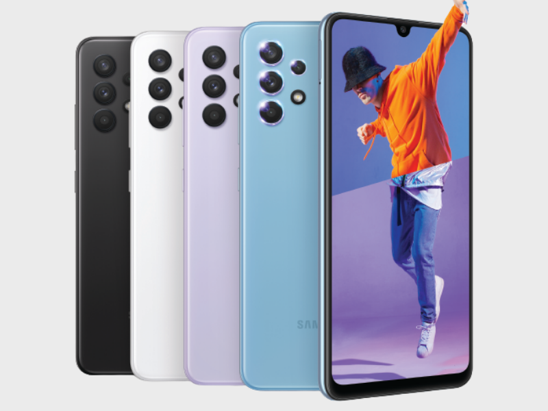Galaxy A32,  smartphone tam trung anh 2