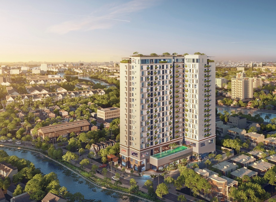 Du an gan san bay Tan Son Nhat thu hut nguoi mua hinh anh