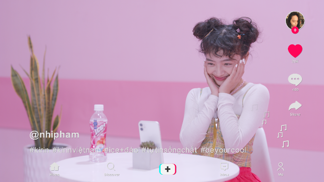 Kirin Ice+ Đào ảnh 2 Kirin Ice+ Dao anh 2