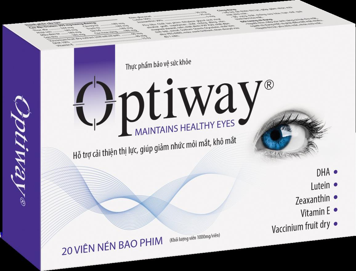 vien uong Optiway,  cai thien thi luc anh 2