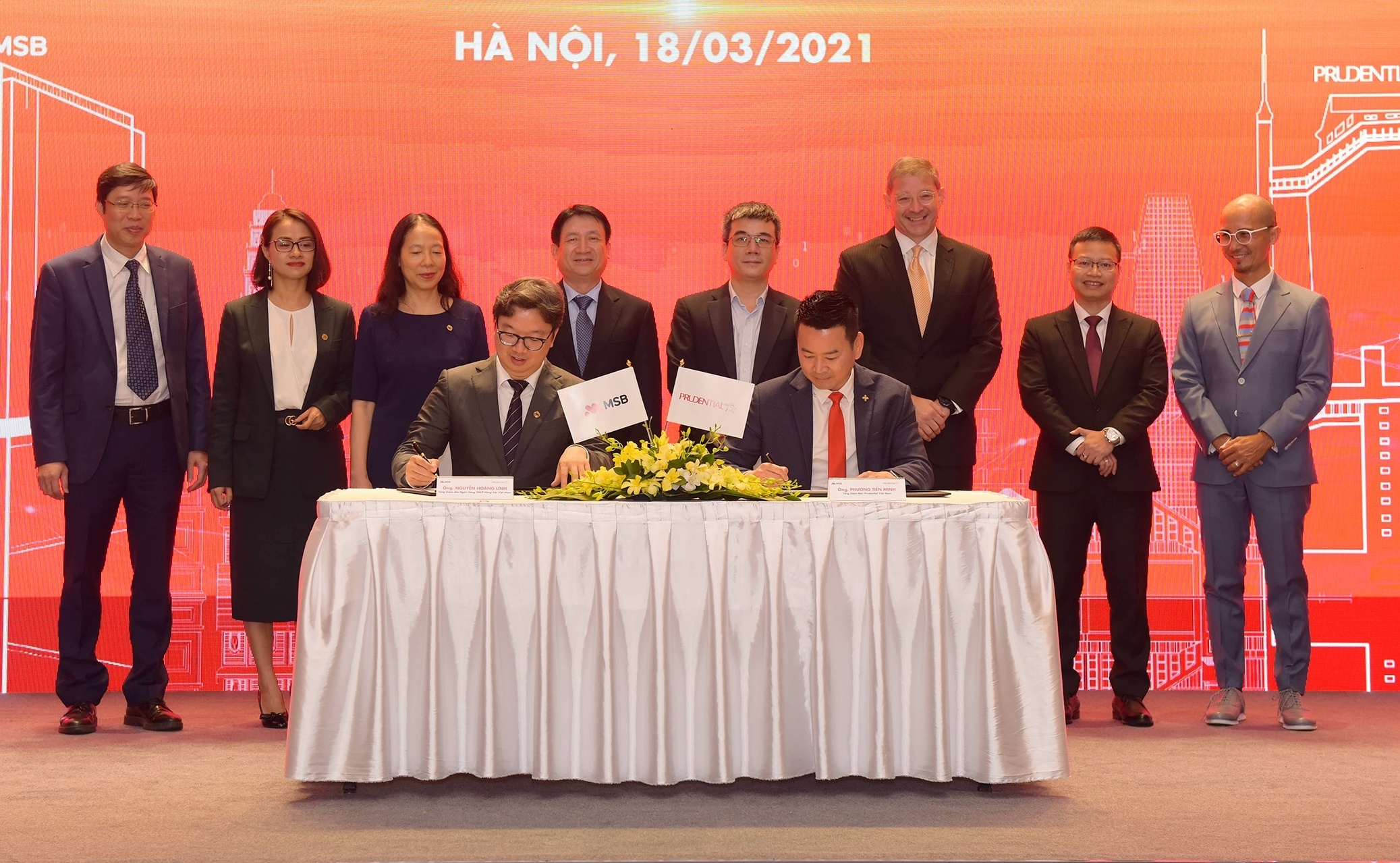 Prudential Viet Nam va MSB mo rong hop tac trong 15 nam hinh anh