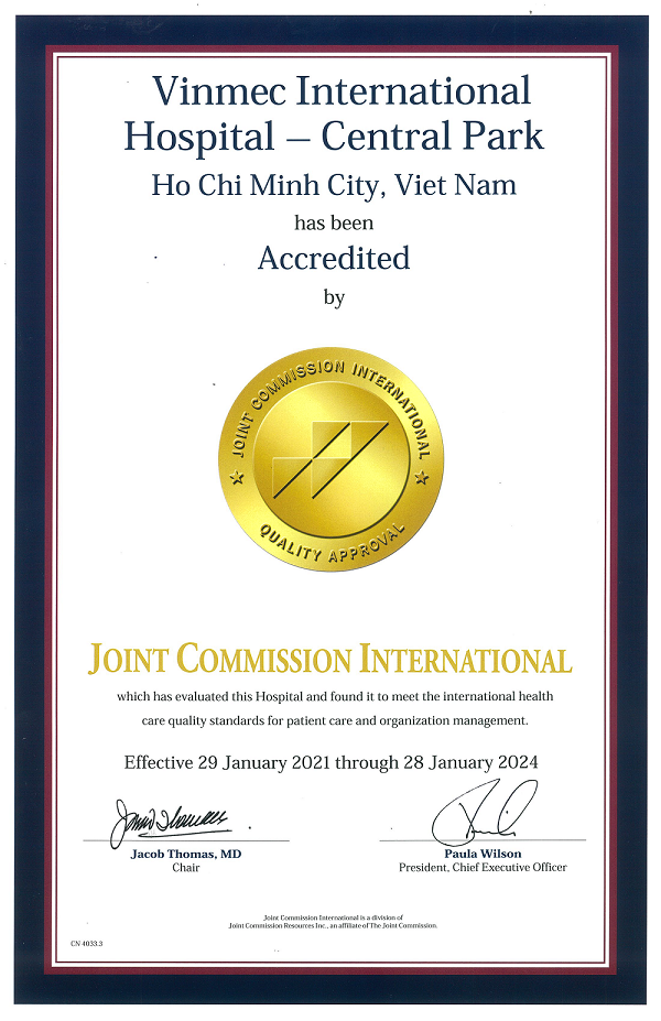 Vinmen,  chứng chỉ JCI ảnh 1 Vinmen,  chung chi JCI anh 1