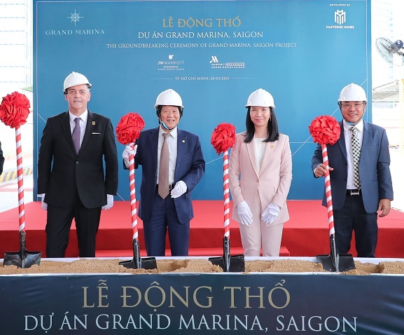 Dong tho du an BDS hang hieu Marriott International tai TP.HCM hinh anh