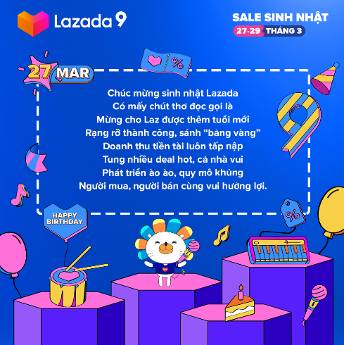 Lazada, sinh nhật Lazada ảnh 2 Lazada, sinh nhat Lazada anh 2