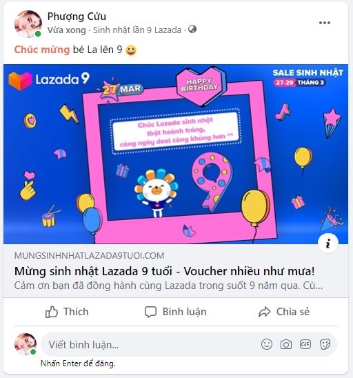 Lazada, sinh nhật Lazada ảnh 4 Lazada, sinh nhat Lazada anh 4