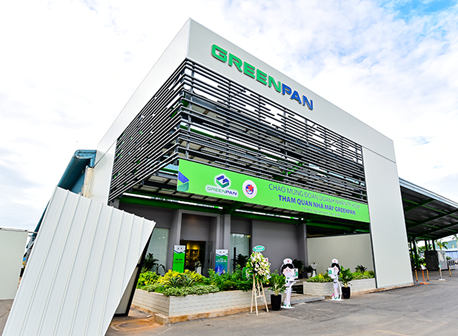 Vat lieu xay dung GreenPan dat hang loat chung nhan quoc te hinh anh