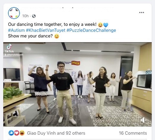 Jennifer Pham,  Puzzle Dance Challenge anh 3