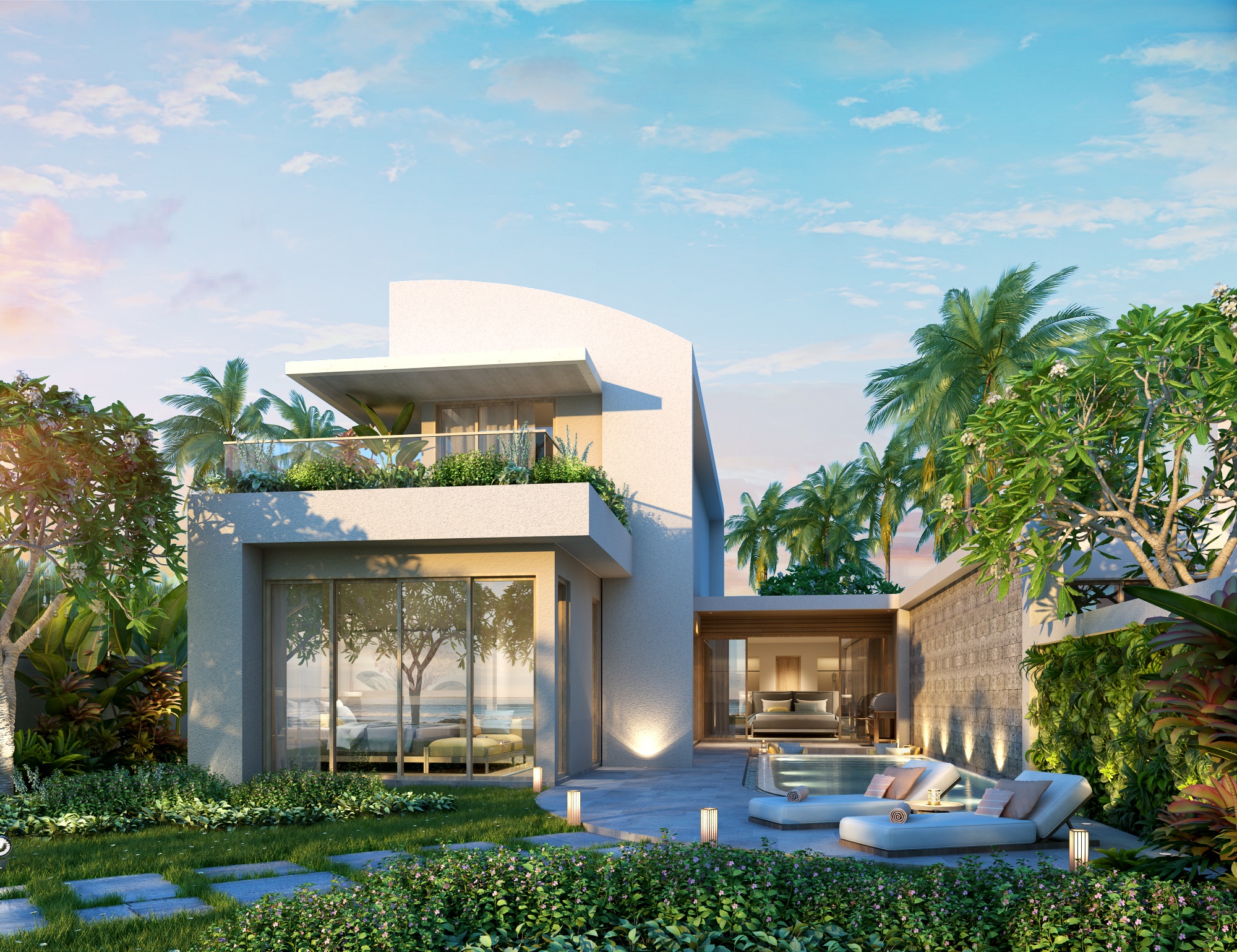 Ra mat bo suu tap biet thu ven bien Ixora Ho Tram by Fusion hinh anh