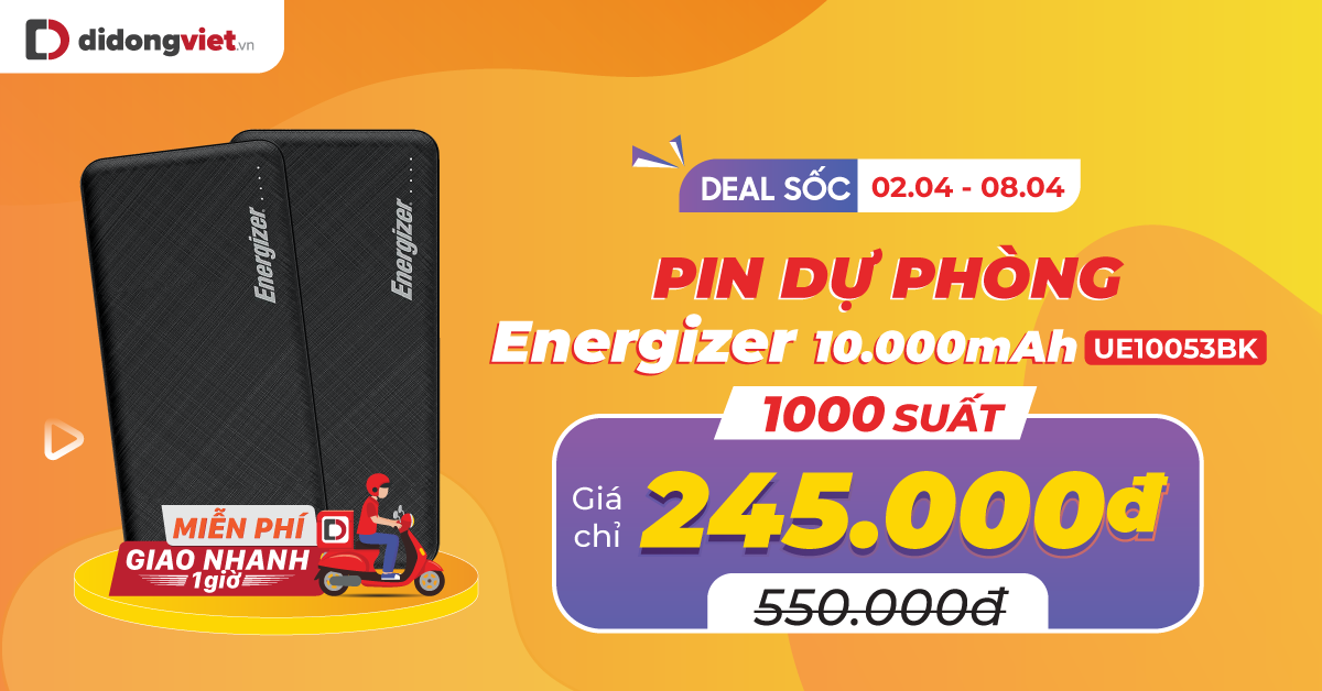 Energizer UE10053,  pin sac du phong anh 1